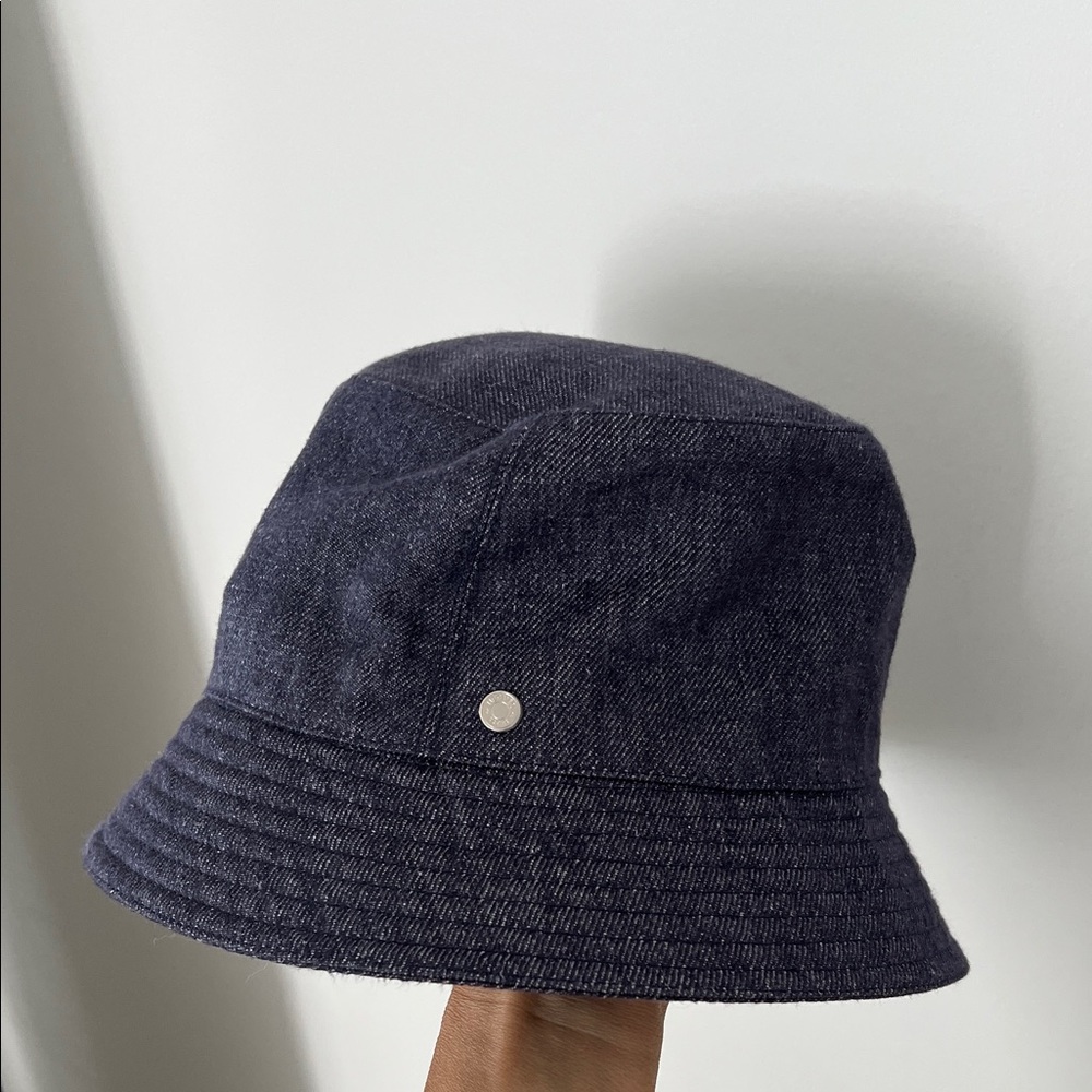 Hermes denim Classic Navy Bucket Hat